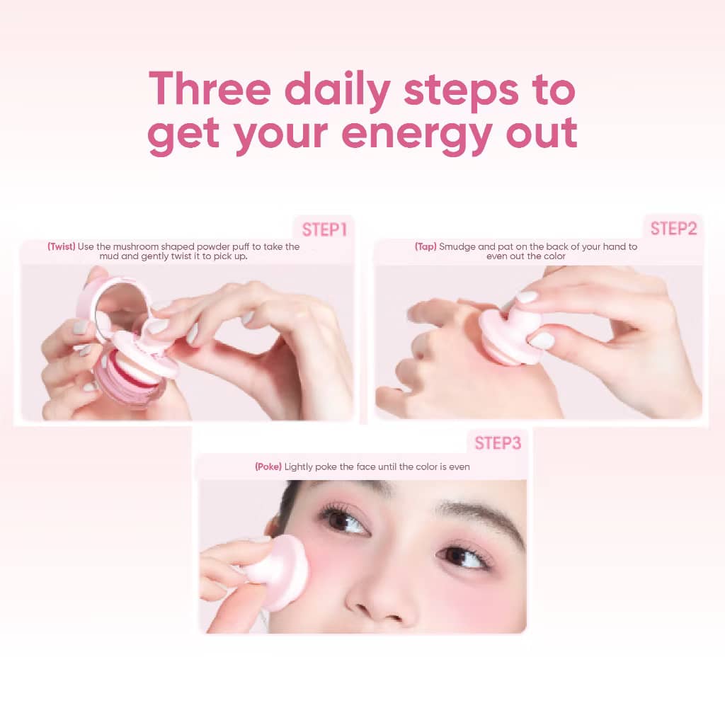 CHIOTURE Jar Blush Mud Blush Cream