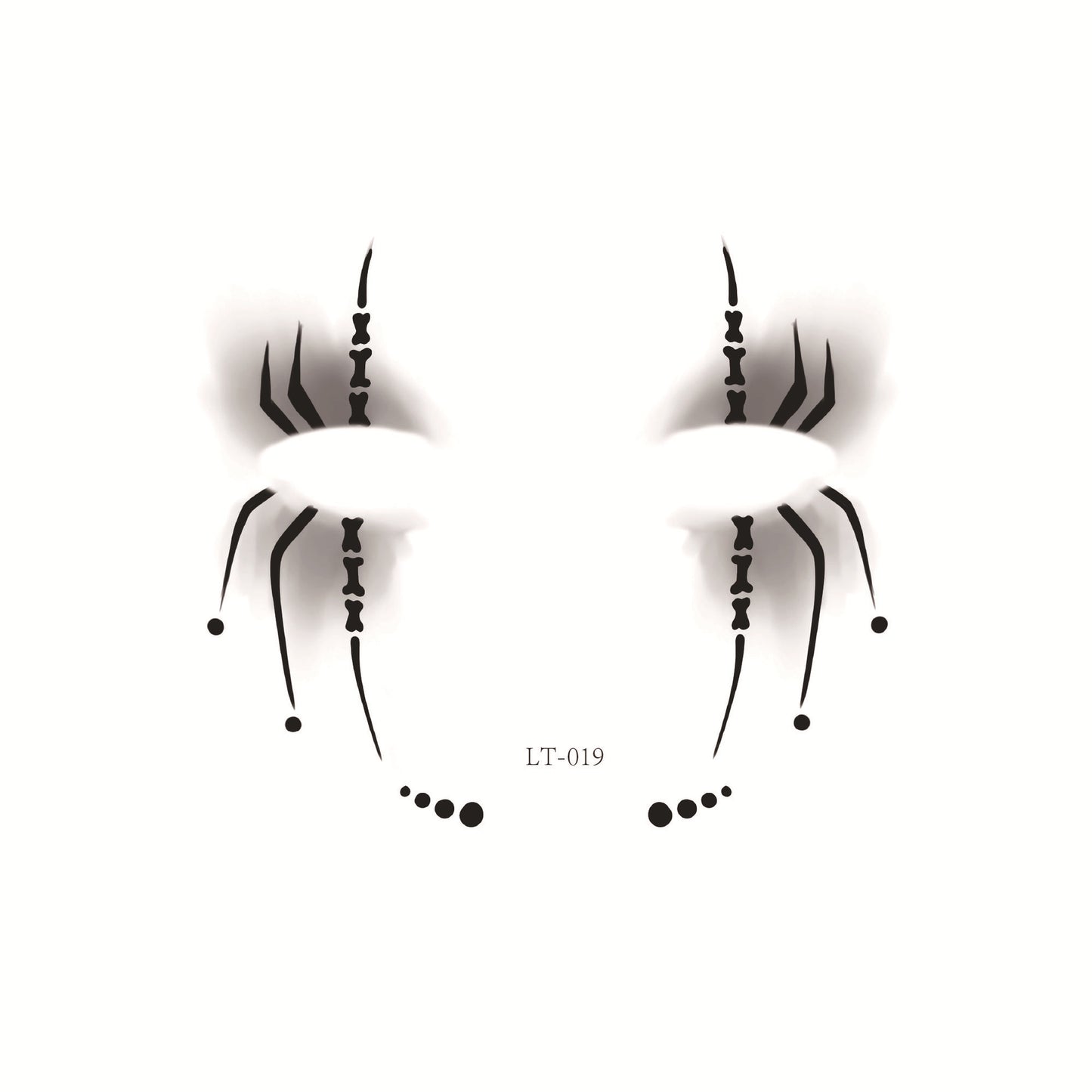 Halloween Makeup Face Stickers | Cute Pumpkin, Heart & Blush Designs | Scar Tattoo Stickers