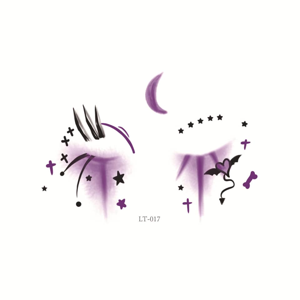 Halloween Makeup Face Stickers | Cute Pumpkin, Heart & Blush Designs | Scar Tattoo Stickers