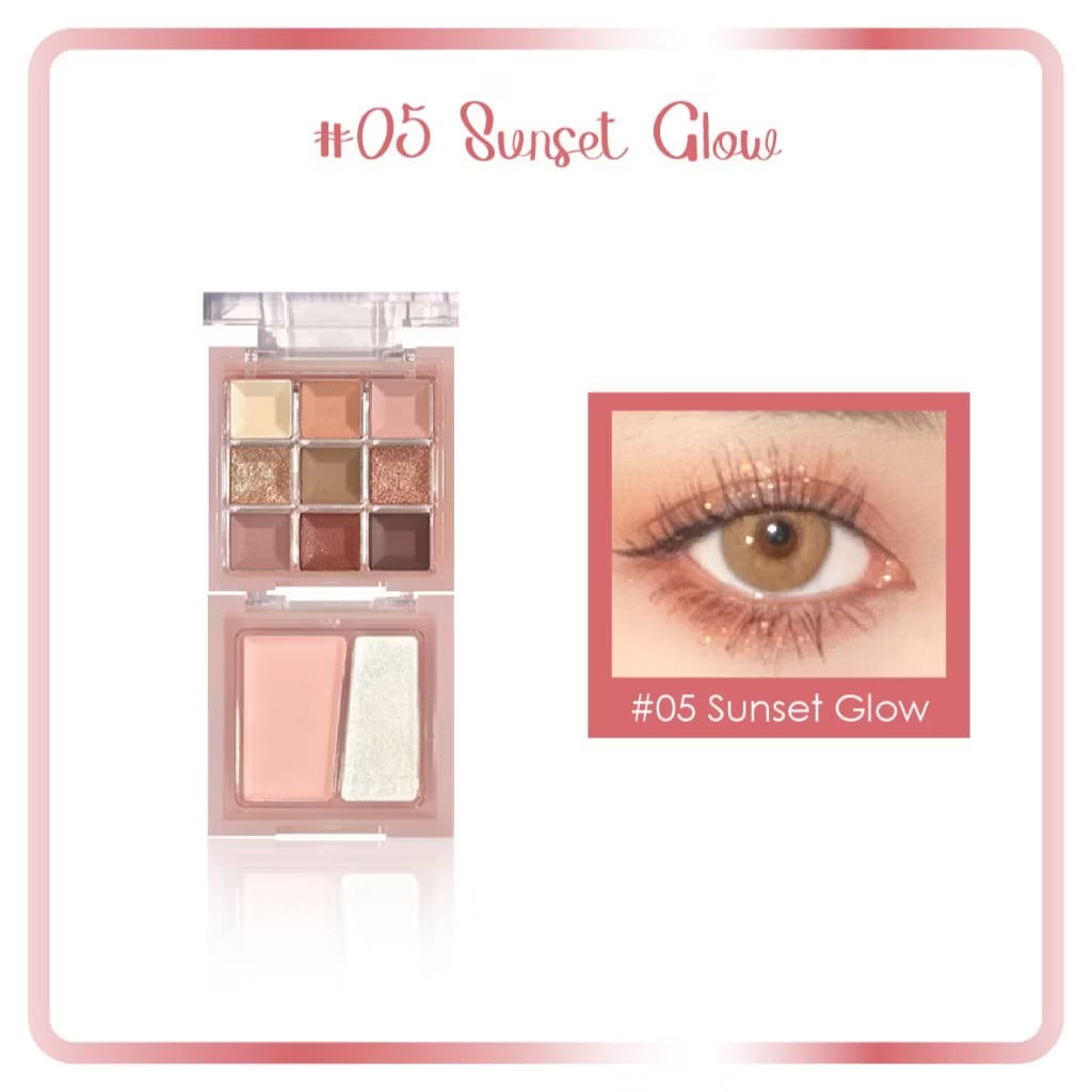 Gogo Tales 2-Layer Highlight Eye and Cheek Palette