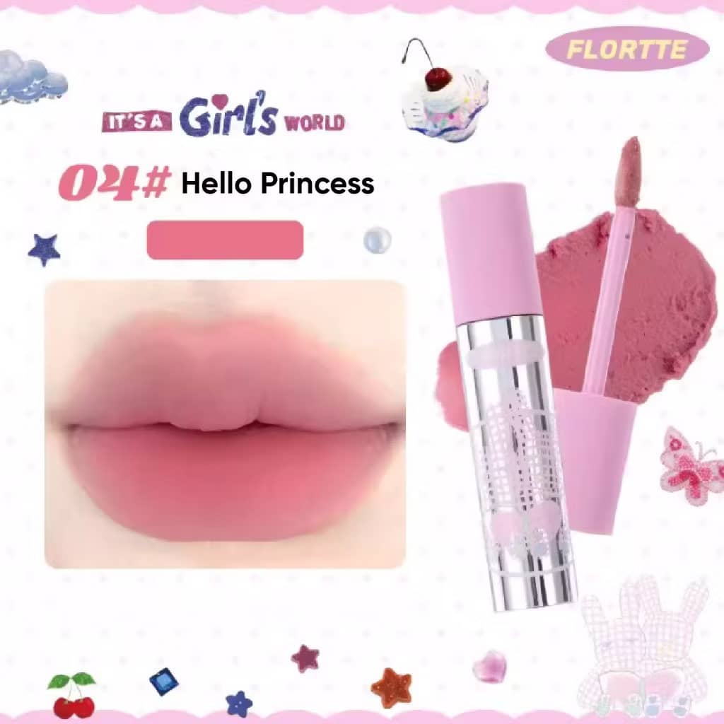 FLORTTE Wackky Girls Dorm Lip Cream Matte Lipstick