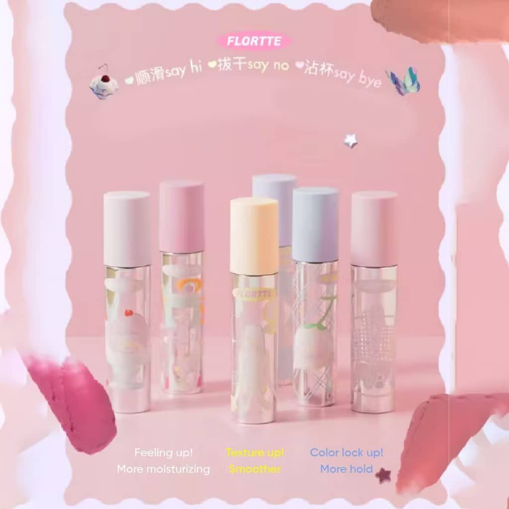 FLORTTE Wackky Girls Dorm Lip Cream Matte Lipstick