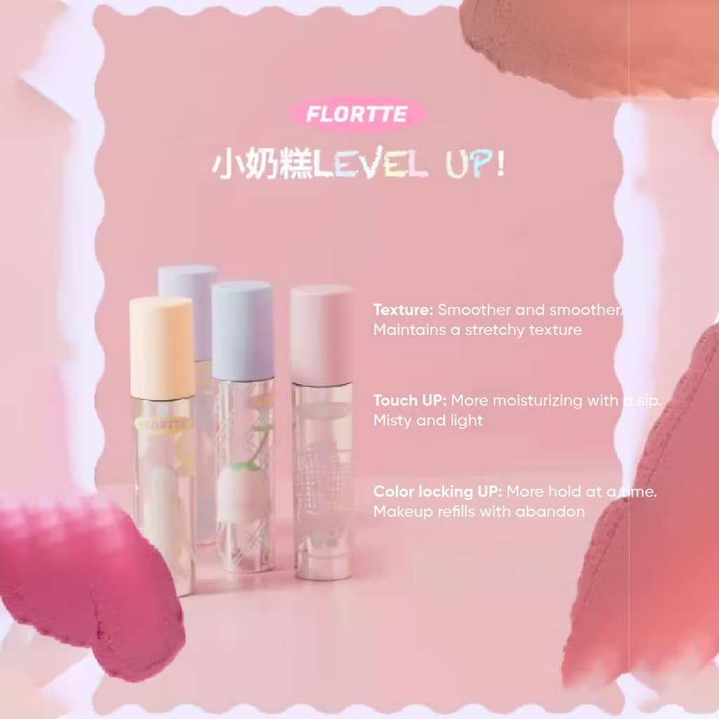 FLORTTE Wackky Girls Dorm Lip Cream Matte Lipstick