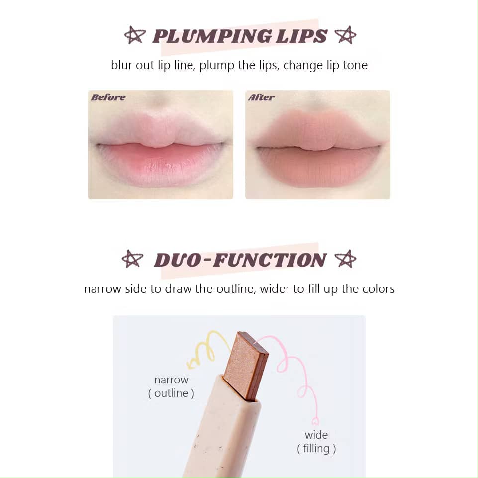 FLORTTE Super Beauty Lip Liner Lip Pencil