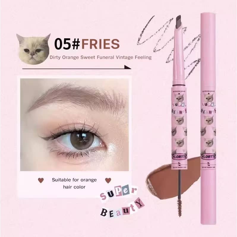 FLORTTE Super Beauty Eyebrow Pencil and Tint Balm