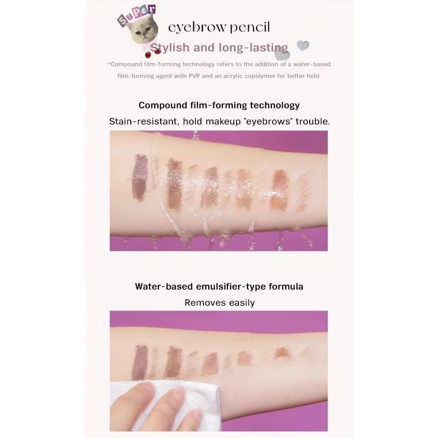 FLORTTE Super Beauty Eyebrow Pencil and Tint Balm