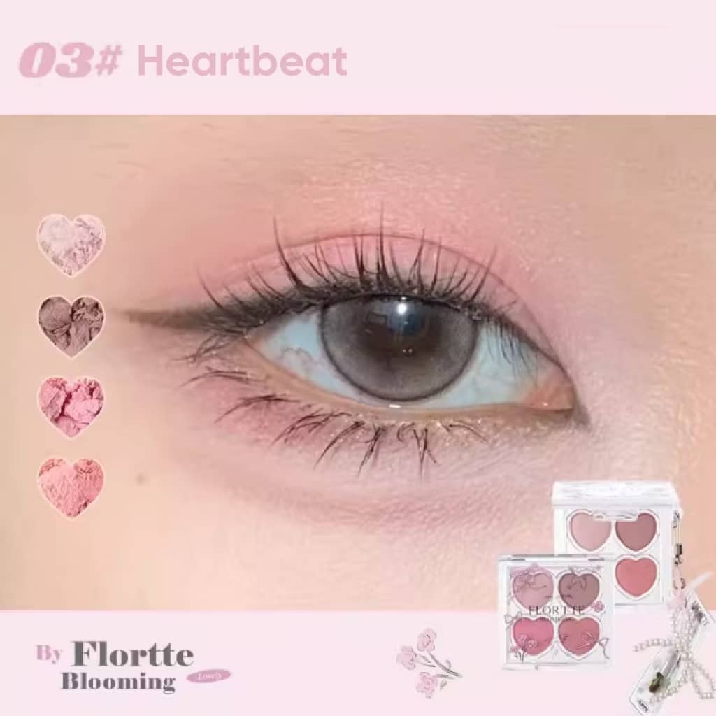 FLORTTE Narcissistic 4 Colour Eyeshadow Palette