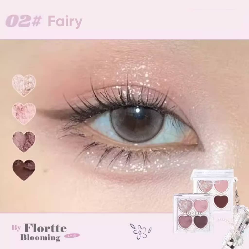 FLORTTE Narcissistic 4 Colour Eyeshadow Palette