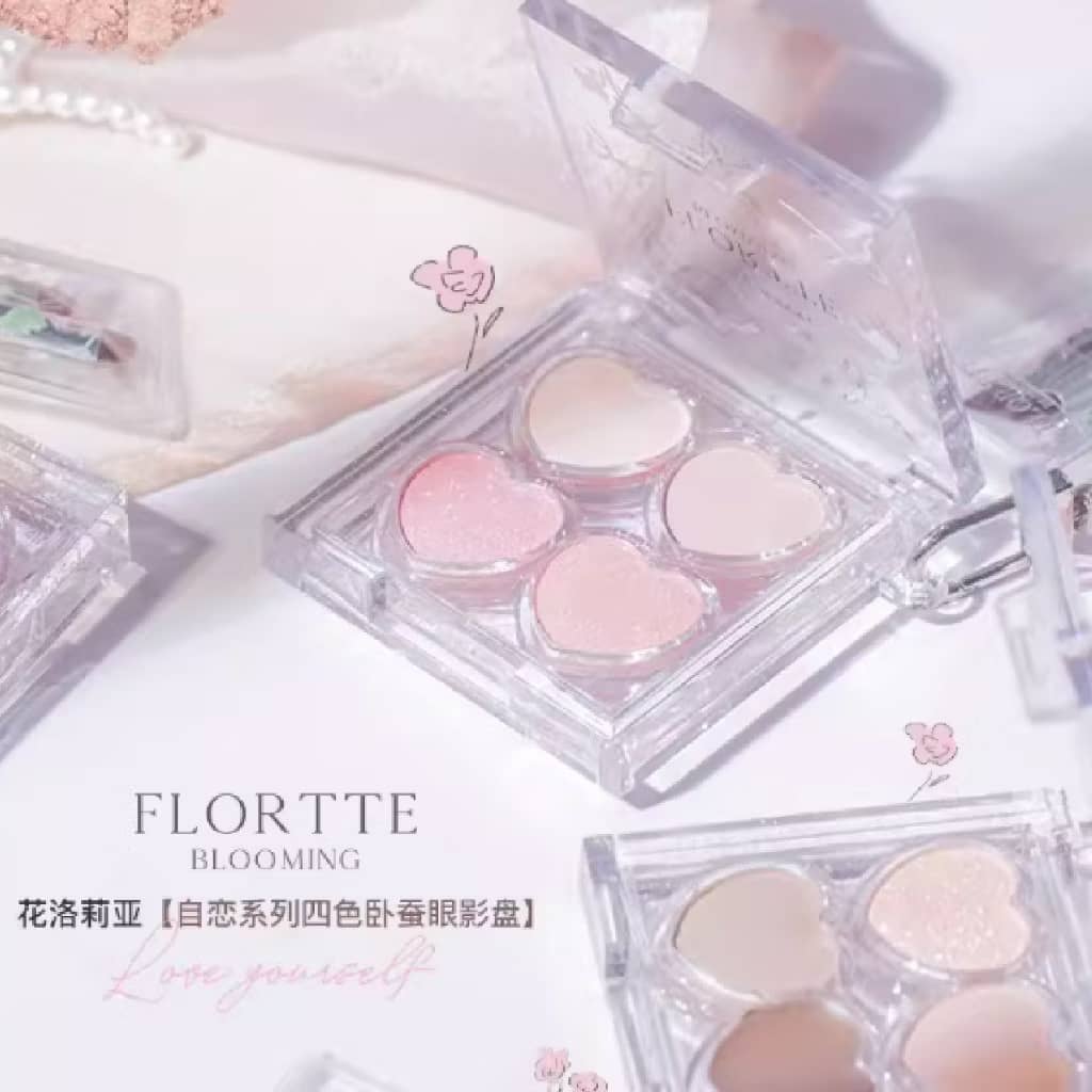 FLORTTE Narcissistic 4 Colour Eyeshadow Palette