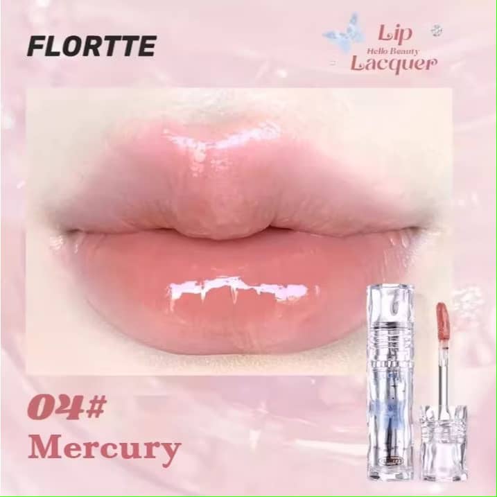 FLORTTE Hello Beauty Lip Lacquer Lip Glaze