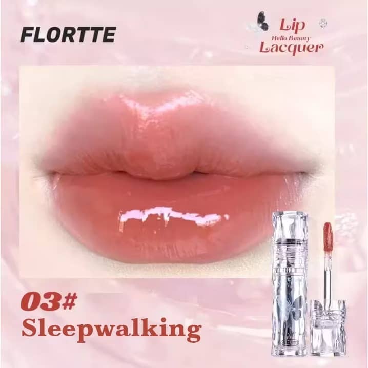 FLORTTE Hello Beauty Lip Lacquer Lip Glaze