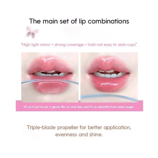 FLORTTE Hello Beauty Lip Lacquer Lip Glaze