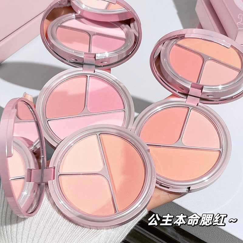 ART VALUE 3-in-1 Blush, Contour & Highlighter Palette – Multi-Use