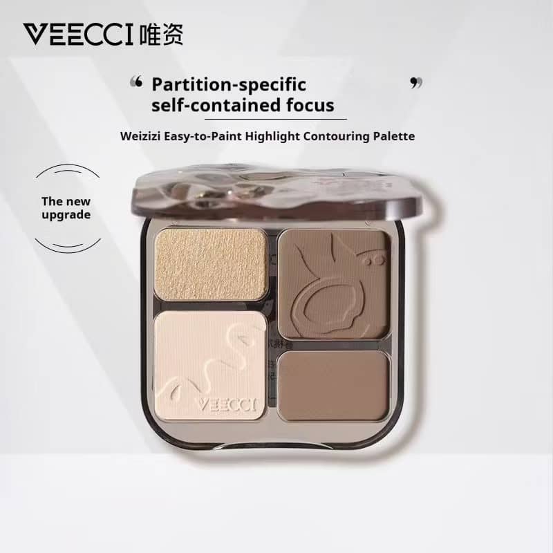 VEECCI 多效合一修容高光盤