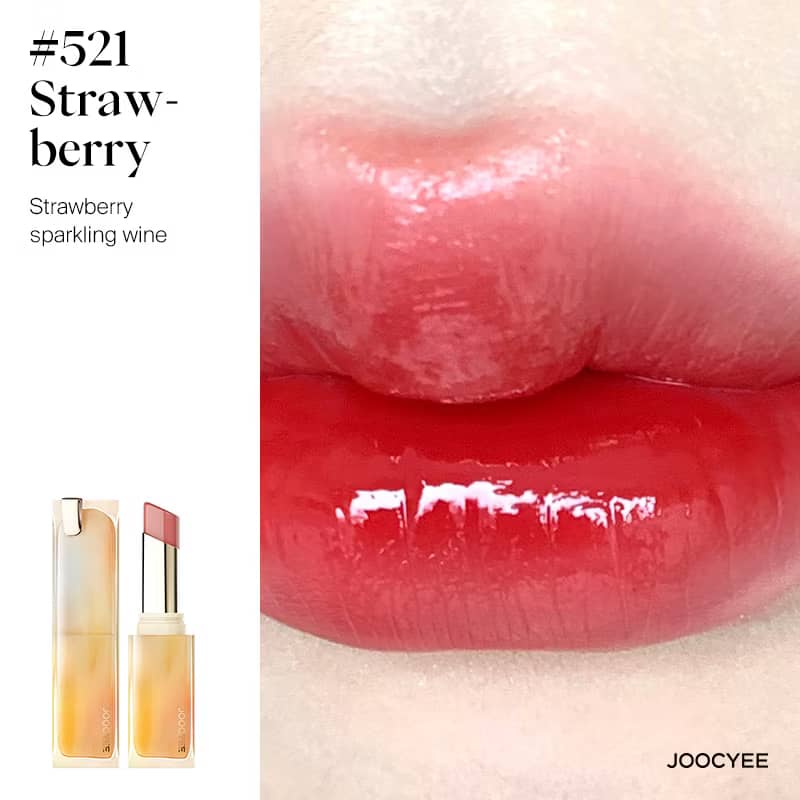 JOOCYEE Glazed Rouge Lipstick Moisturizer Water Gloss Lip balm Makeup Waterproof Long-lasting Lip Serum16 colors