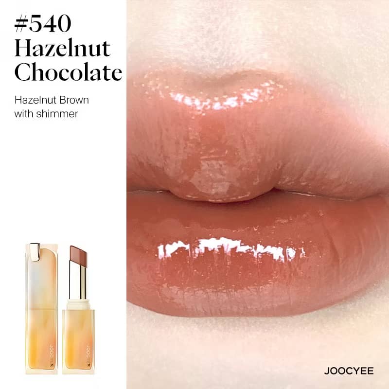 JOOCYEE Glazed Rouge Lipstick Moisturizer Water Gloss Lip balm Makeup Waterproof Long-lasting Lip Serum16 colors