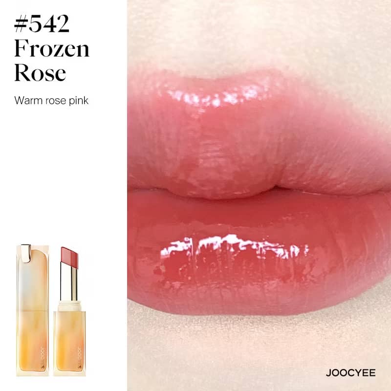 JOOCYEE Glazed Rouge Lipstick Moisturizer Water Gloss Lip balm Makeup Waterproof Long-lasting Lip Serum16 colors