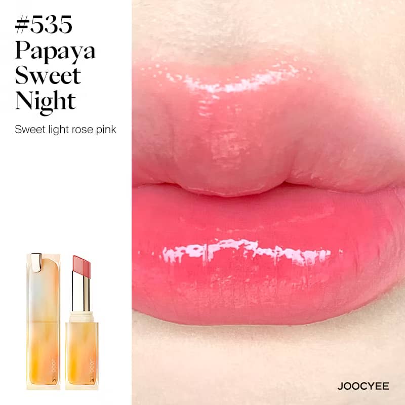 JOOCYEE Glazed Rouge Lipstick Moisturizer Water Gloss Lip balm Makeup Waterproof Long-lasting Lip Serum16 colors