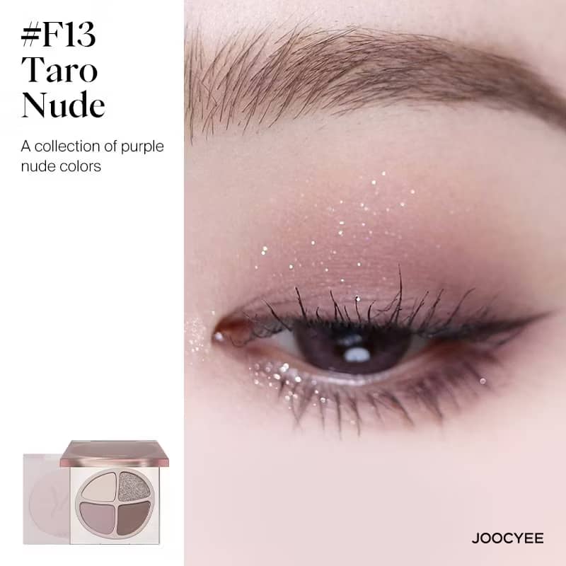 JOOCYEE EYE SHADOW Mini Quad Eyeshadow Long-lasting Natural look Easy to blend beauty eye makeup 7 colors