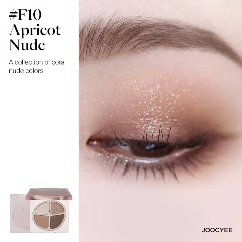 JOOCYEE EYE SHADOW Mini Quad Eyeshadow Long-lasting Natural look Easy to blend beauty eye makeup 7 colors