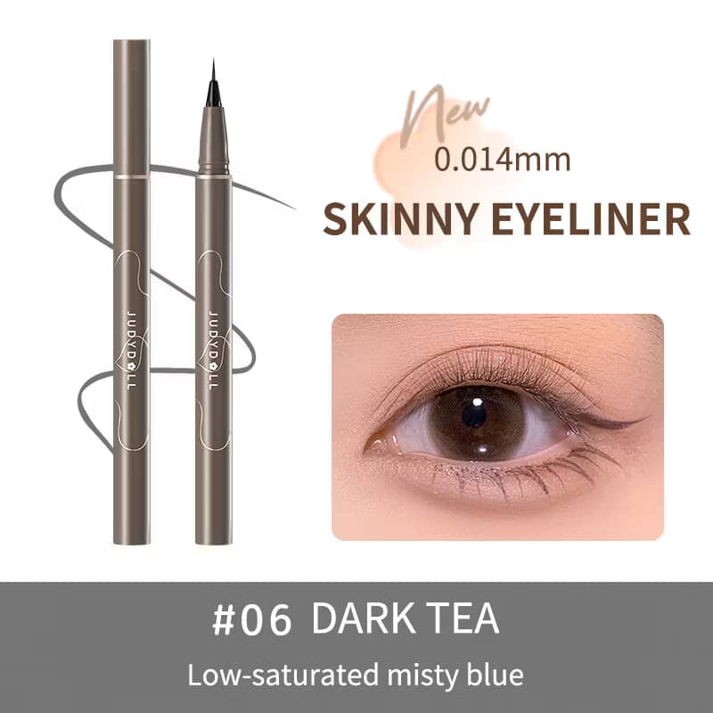 JUDYDOLL Slim Liquid Eyeliner Ultra-Fine Skinny Waterproof Quick-Drying Long-Lasting