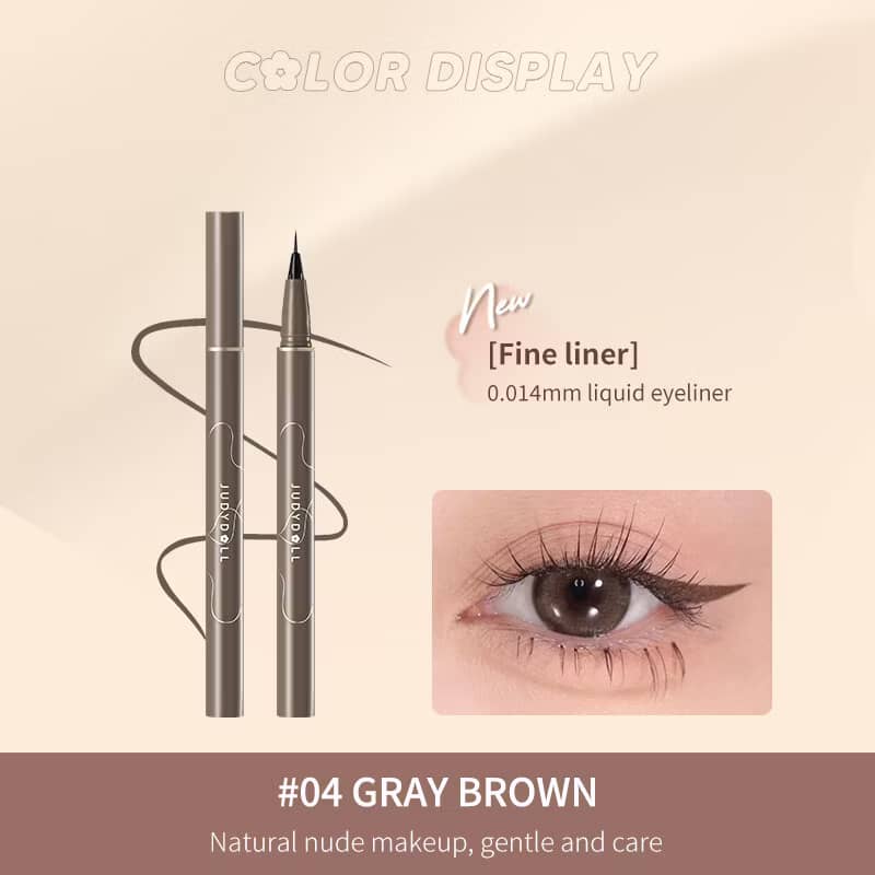 JUDYDOLL Slim Liquid Eyeliner Ultra-Fine Skinny Waterproof Quick-Drying Long-Lasting