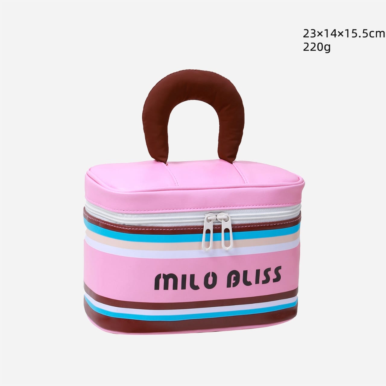 Foldable Cosmetic Storage Bag – Soft & Space-Saving