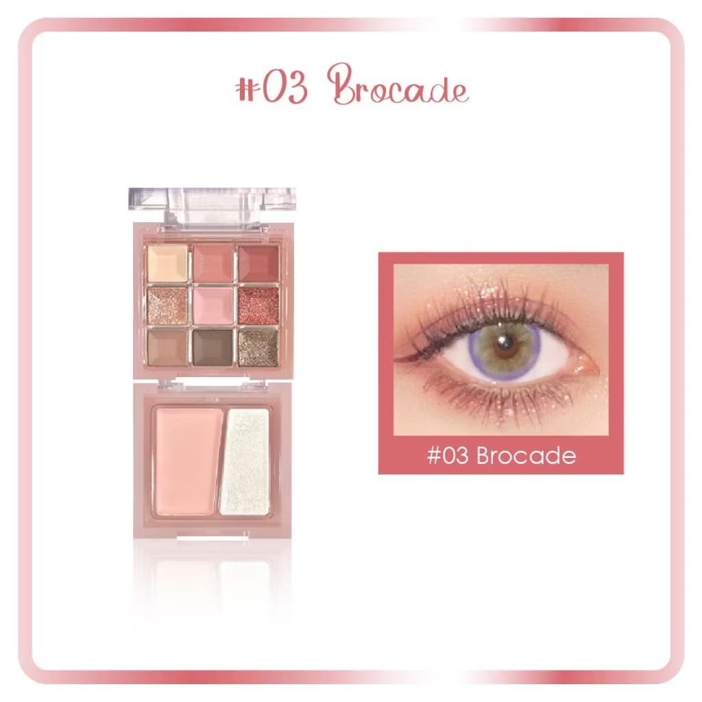 Gogo Tales 2-Layer Highlight Eye and Cheek Palette