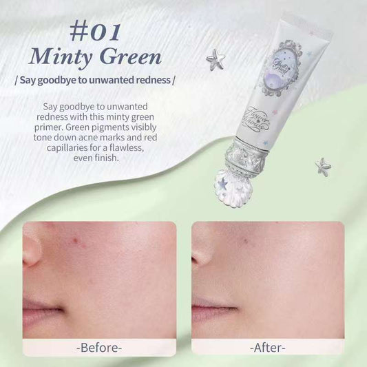 Flower Knows Shell's Jewel Collection Primer Pembetulan Warna 45g