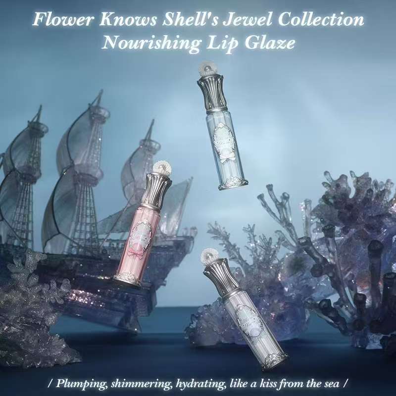 Flower Knows Shell Pearl Collection Lip Essence Gloss