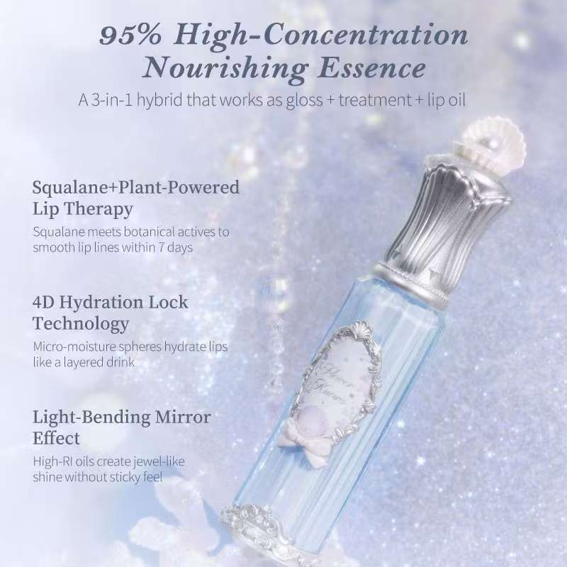 Flower Knows Shell Pearl Collection Lip Essence Gloss