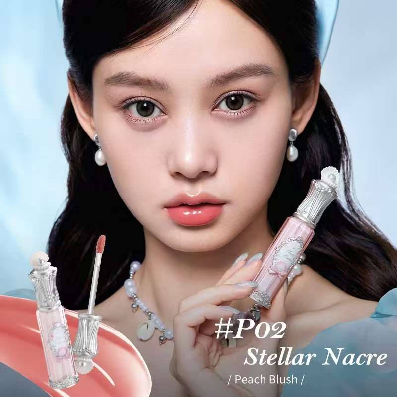 Flower Knows Shell Pearl Collection Lip Essence Gloss