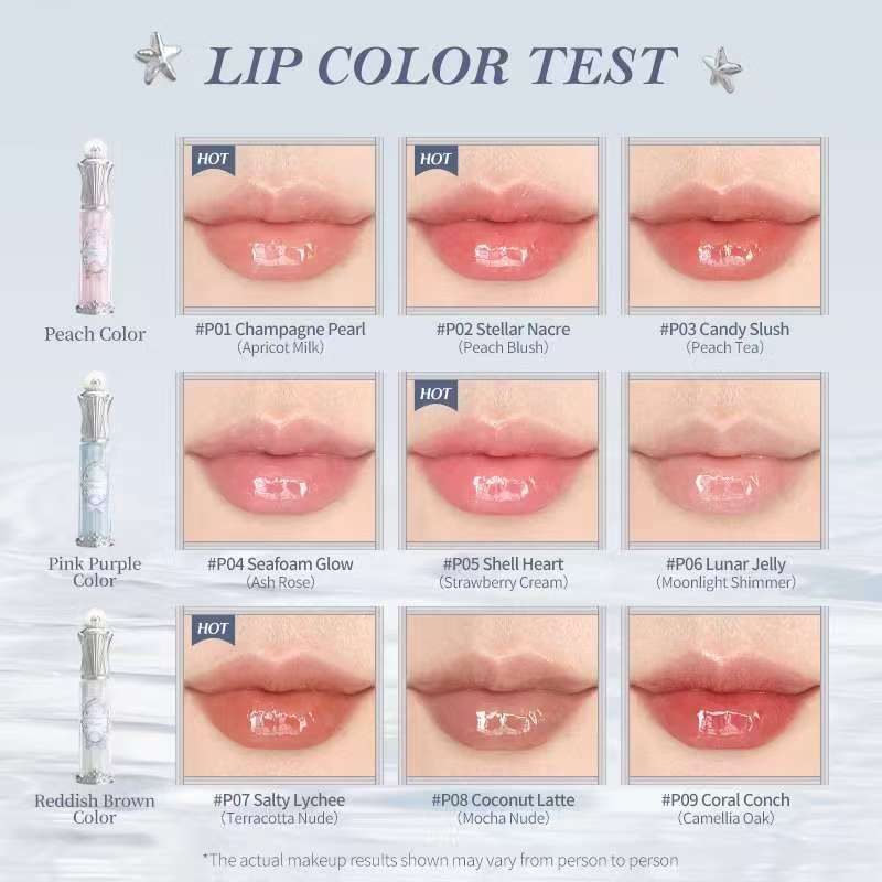 Flower Knows Shell Pearl Collection Lip Essence Gloss