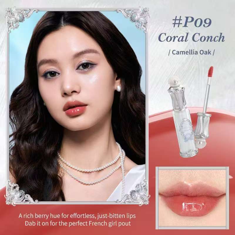 Flower Knows Shell Pearl Collection Lip Essence Gloss