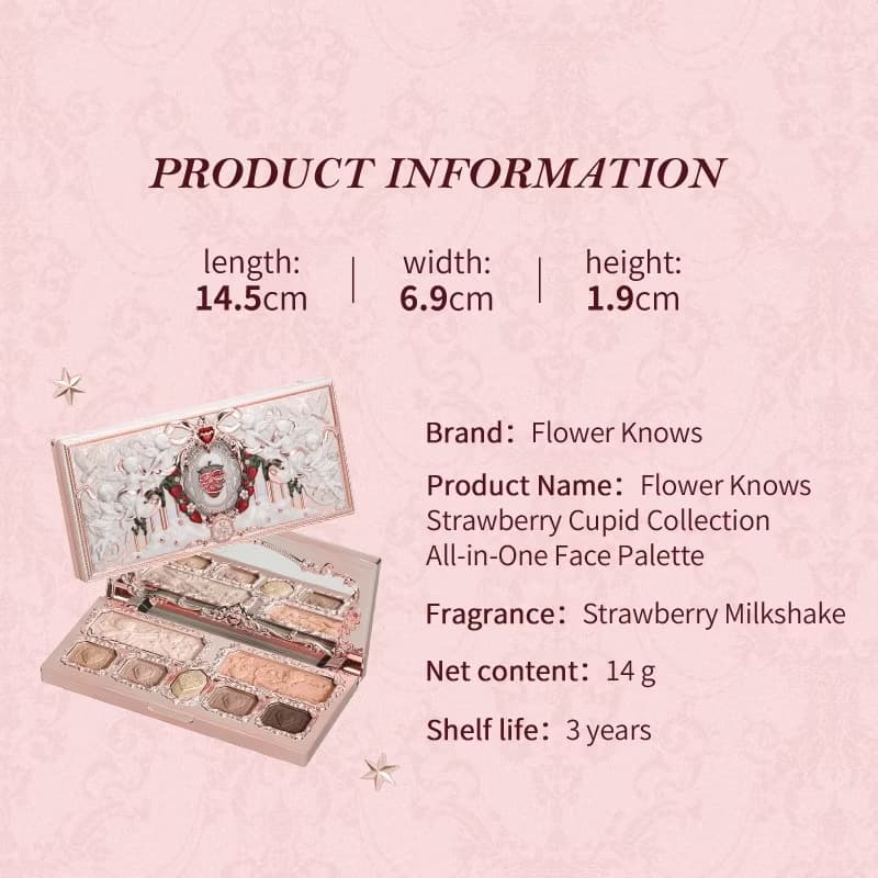 Flower Knows 草莓丘比特系列 – 眼影盤
