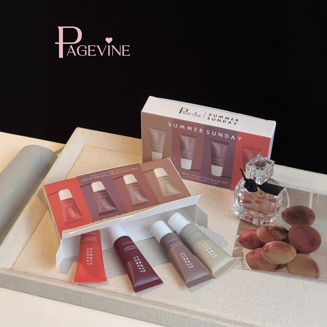 PAGE VINE 4-Piece Butter Lip Gloss Set