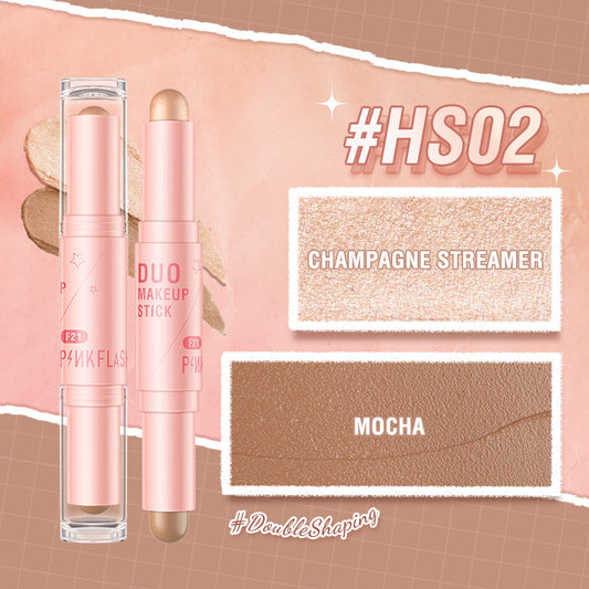 PINKFLASH Dual-Ended Blush & Highlighter Stick
