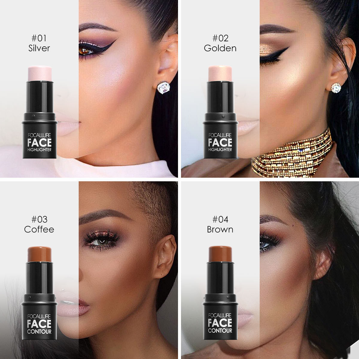 FOCALLURE Highlight & Contour Stick