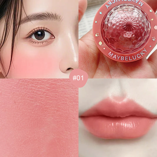 MAYBELUCKY Velvet Glow Blush & Lip Mud