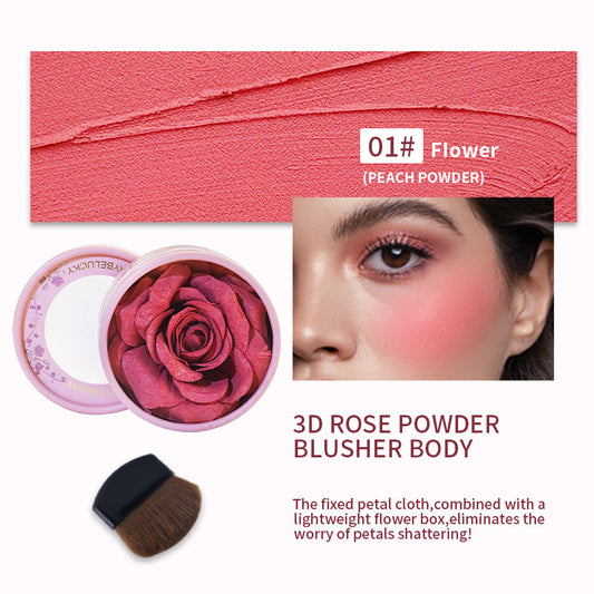 MAYBELUCKY 3D Rose Blush 🌹✨