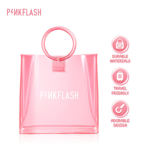 PINKFLASH PVC Cosmetic Tote Bag