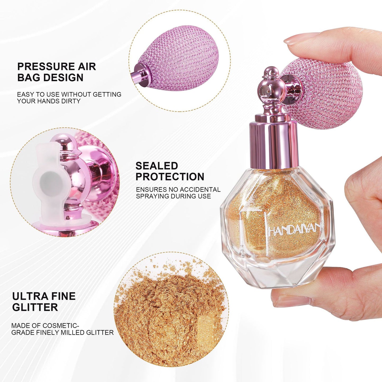 HANDAIYAN Glitter Body Shimmer