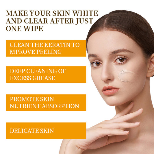 POUQUR Orange Enzyme Exfoliating Gel – Gentle Dead Skin & Deep Cleanser