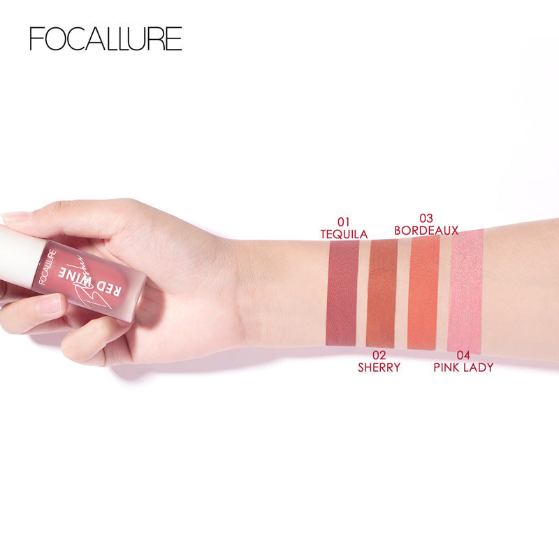 FOCALLURE Liquid Blush for Natural Nude Makeup