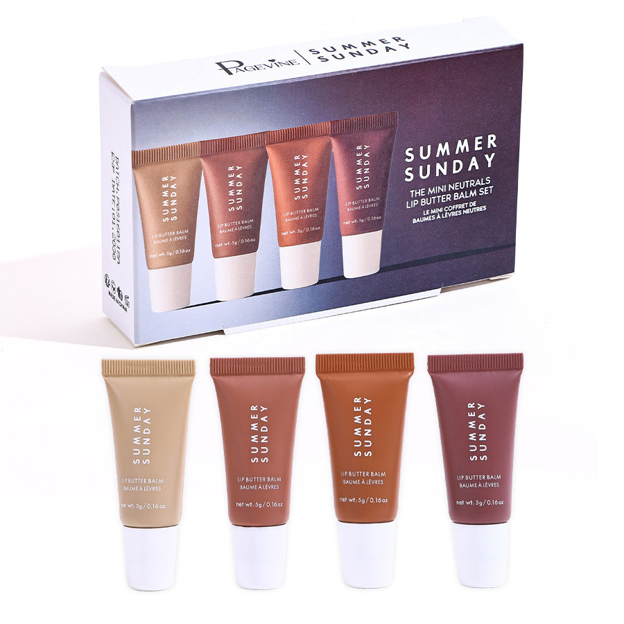 PAGE VINE 4-Piece Butter Lip Gloss Set