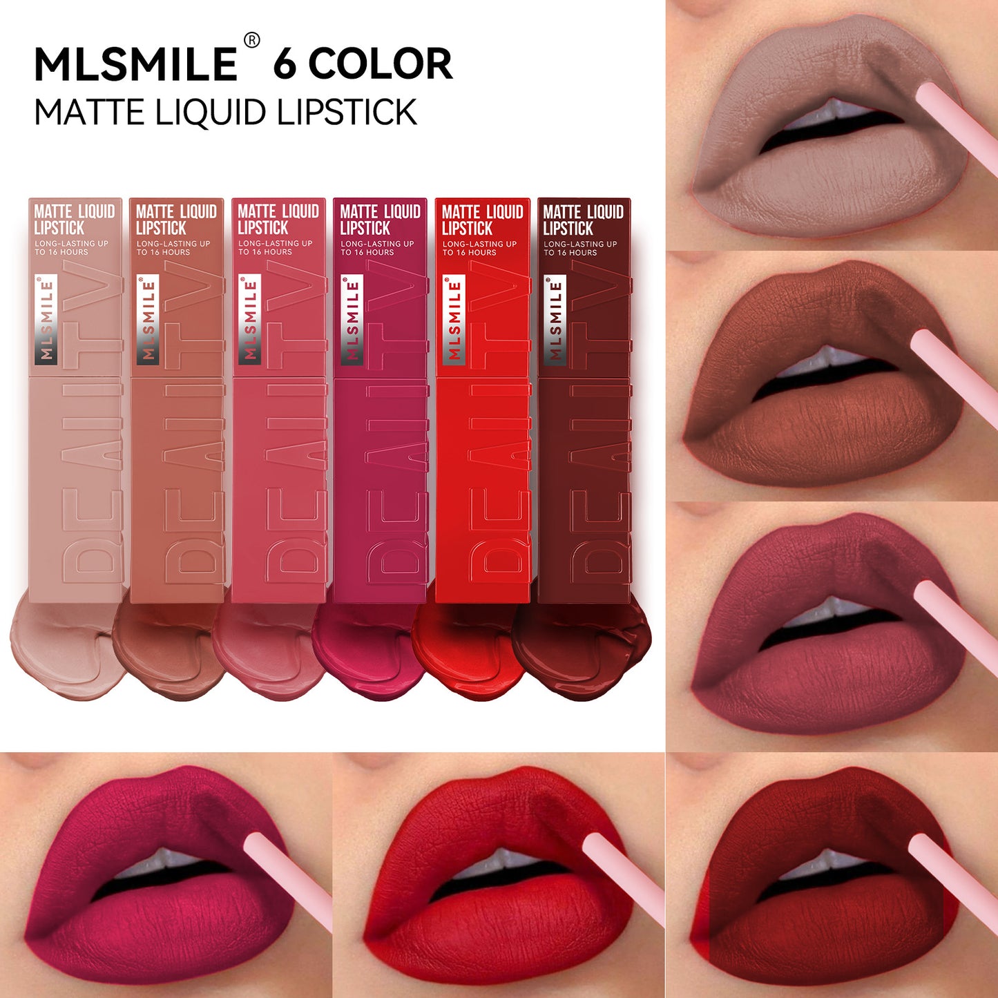 MLSMILE Non-Transfer Matte Lip Gloss