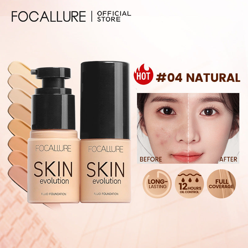 FOCALLURE Long-Lasting Foundation with Concealing Power