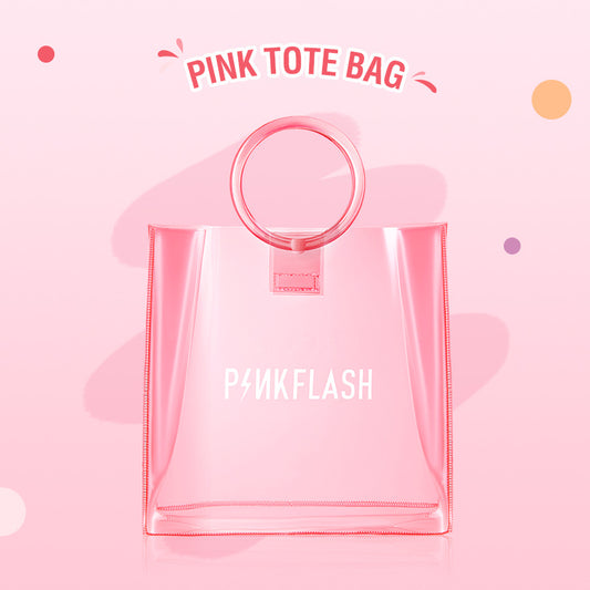 PINKFLASH PVC Cosmetic Tote Bag