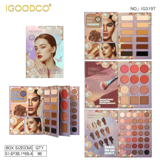 IGOODCO 59-Color Matte Eyeshadow Palette