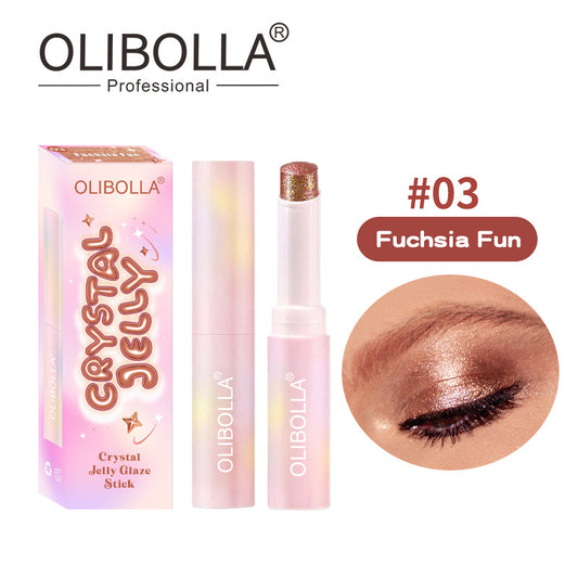 OLIBOLLA Crystal Jelly Highlighter & Eyeshadow Stick ✨